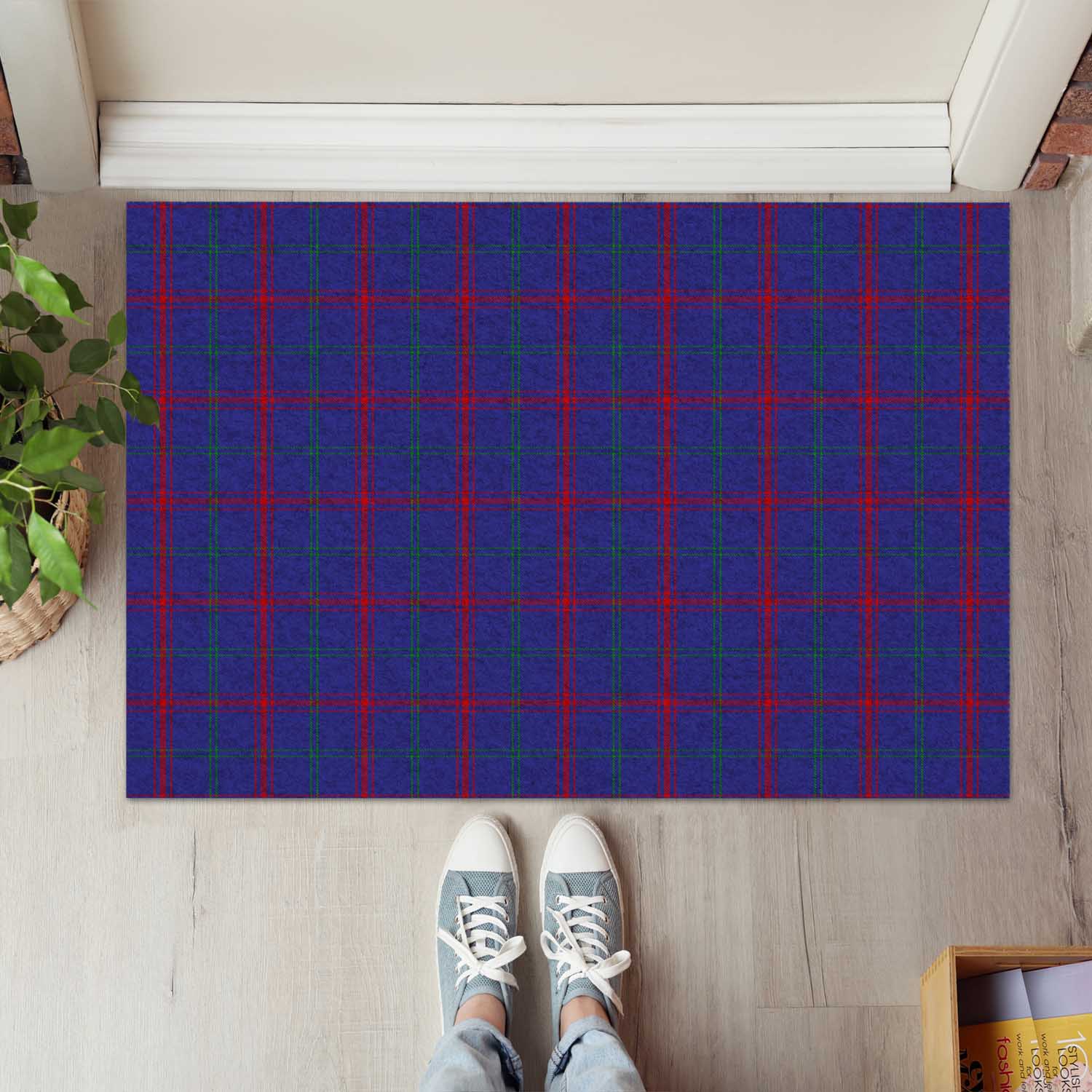 Lynch Tartan Door Mat - Tartanvibesclothing