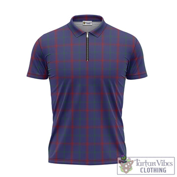 Lynch Tartan Zipper Polo Shirt