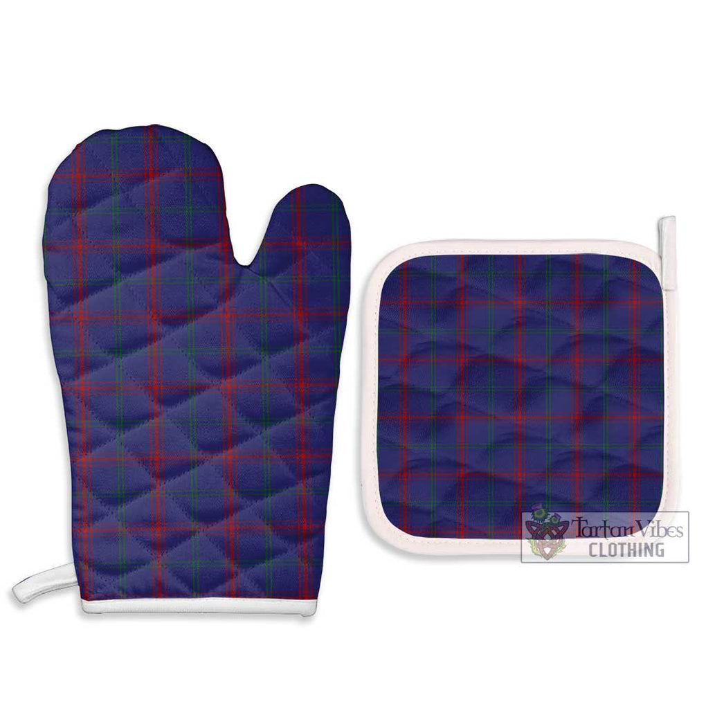 Lynch Tartan Combo Oven Mitt & Pot-Holder Combo 1 Oven Mitt & 2 Pot-Holder White - Tartan Vibes Clothing