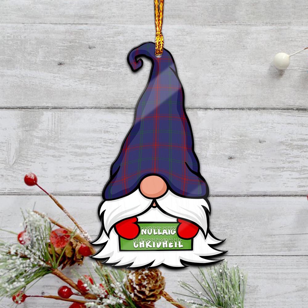 Lynch Gnome Christmas Ornament with His Tartan Christmas Hat - Tartan Vibes Clothing