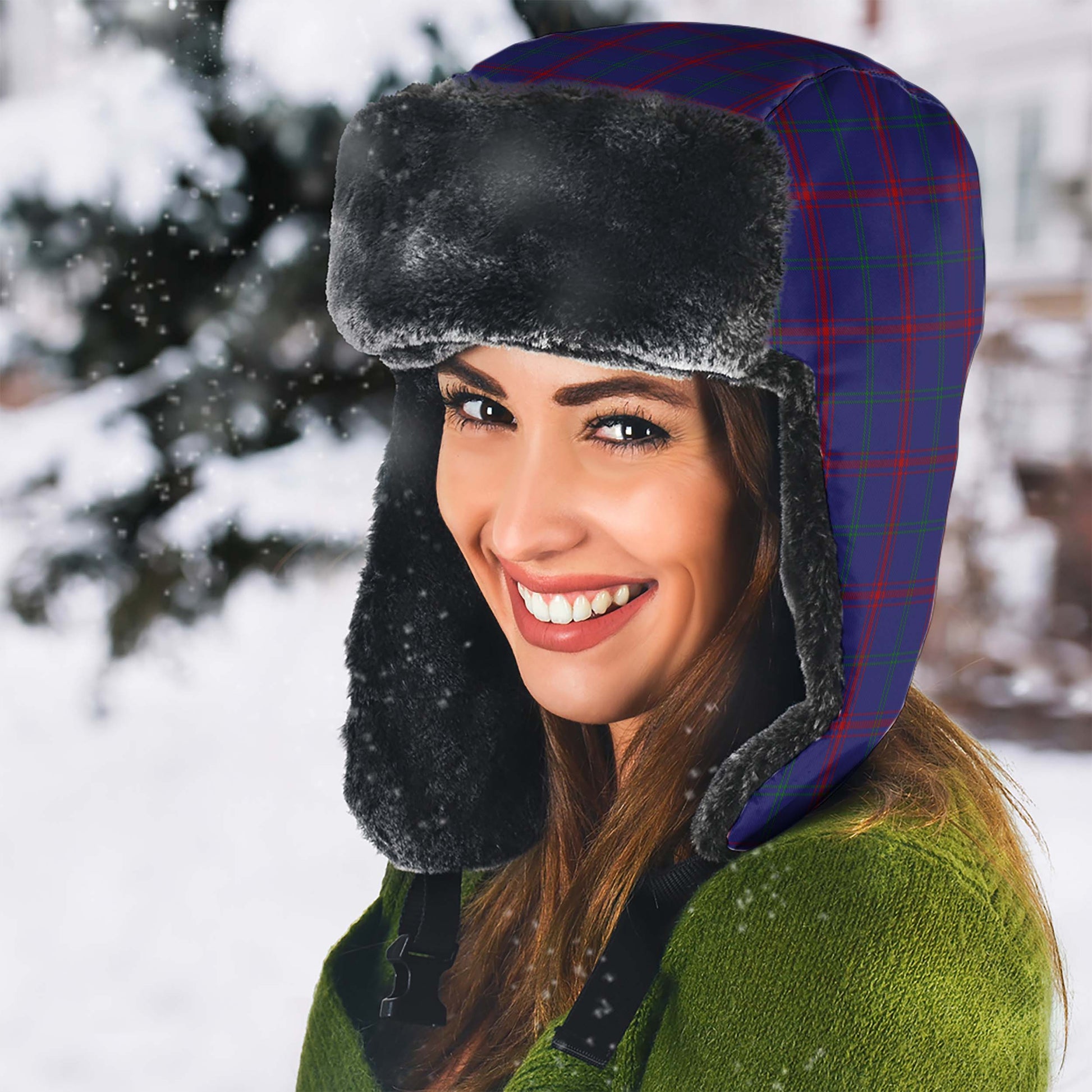 Lynch Tartan Winter Trapper Hat - Tartanvibesclothing