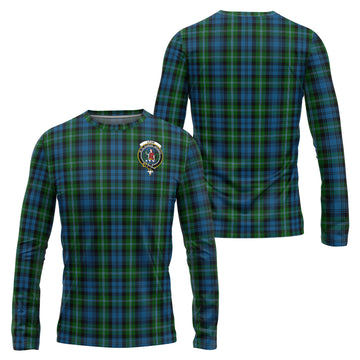 Lyon Tartan Long Sleeve T-Shirt with Family Crest