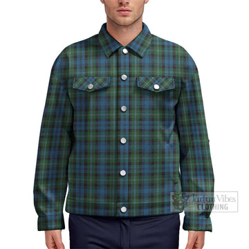 Lyon Tartan Unisex Lapel Cotton Jacket