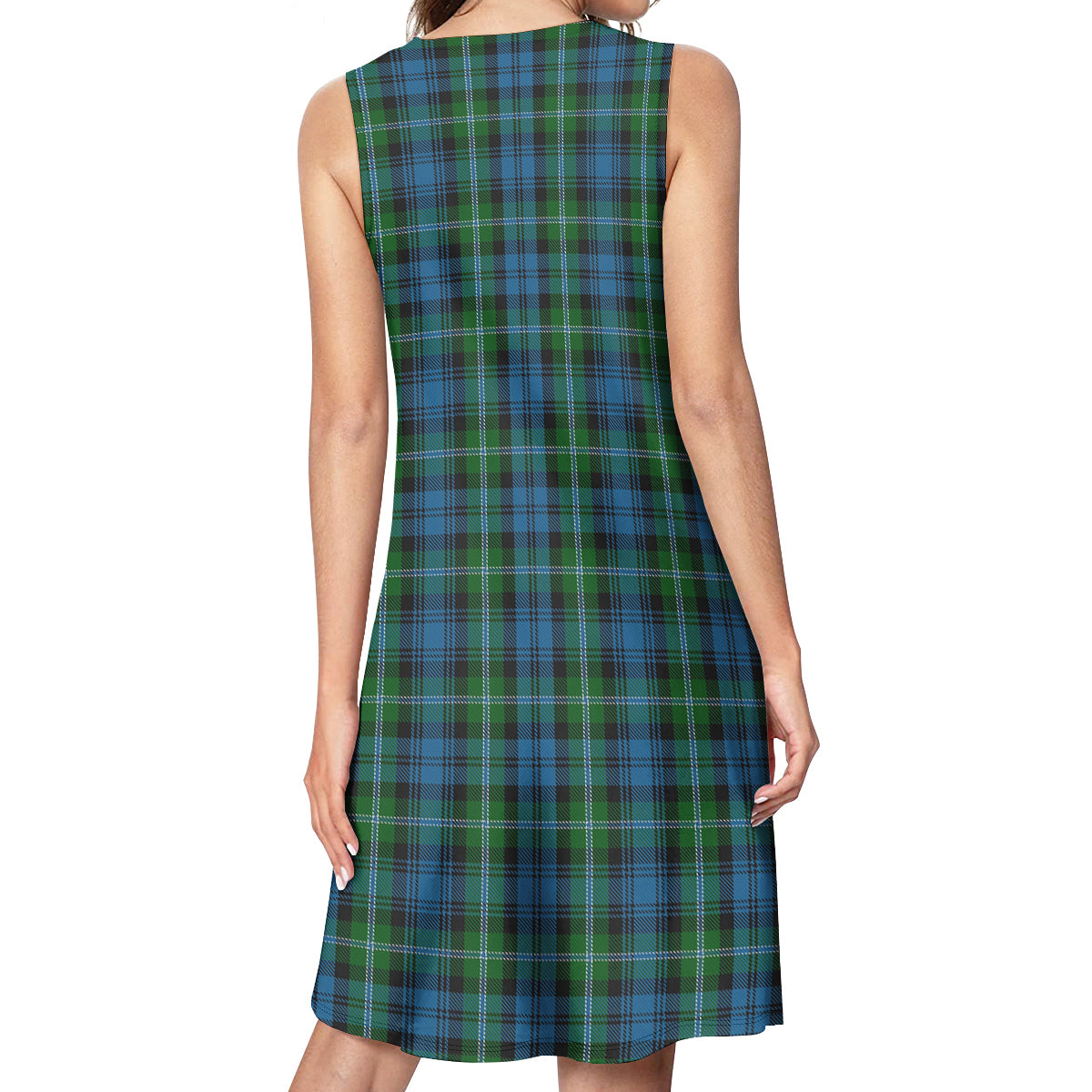 Lyon Tartan Womens Casual Dresses - Tartanvibesclothing