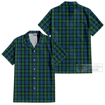 Lyon Tartan Cotton Hawaiian Shirt - Tartan Vibes Clothing