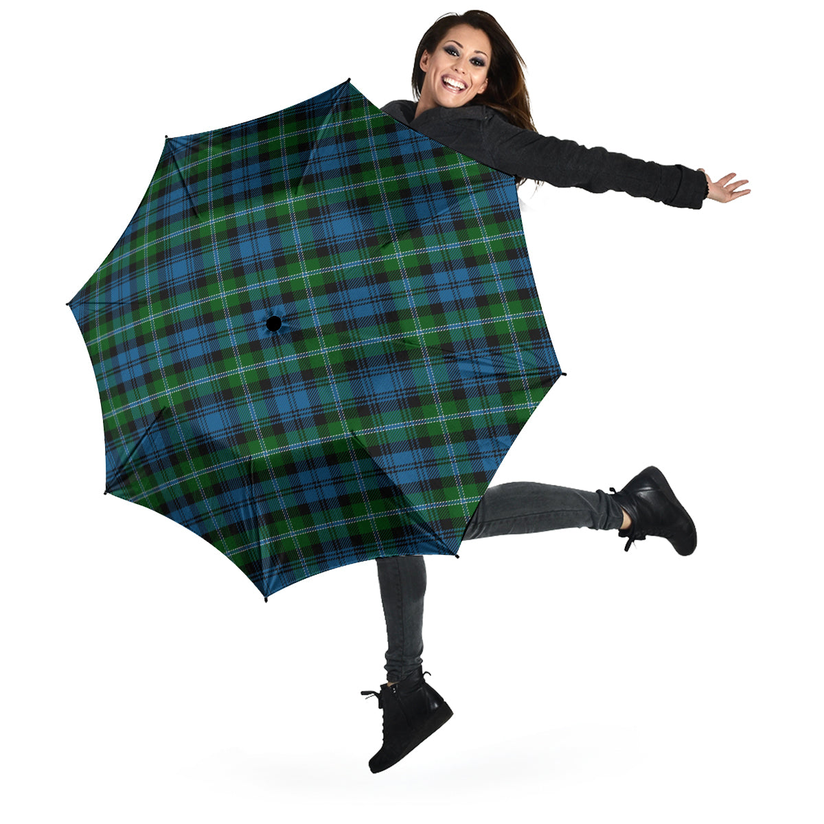 Lyon Tartan Umbrella - Tartan Vibes Clothing