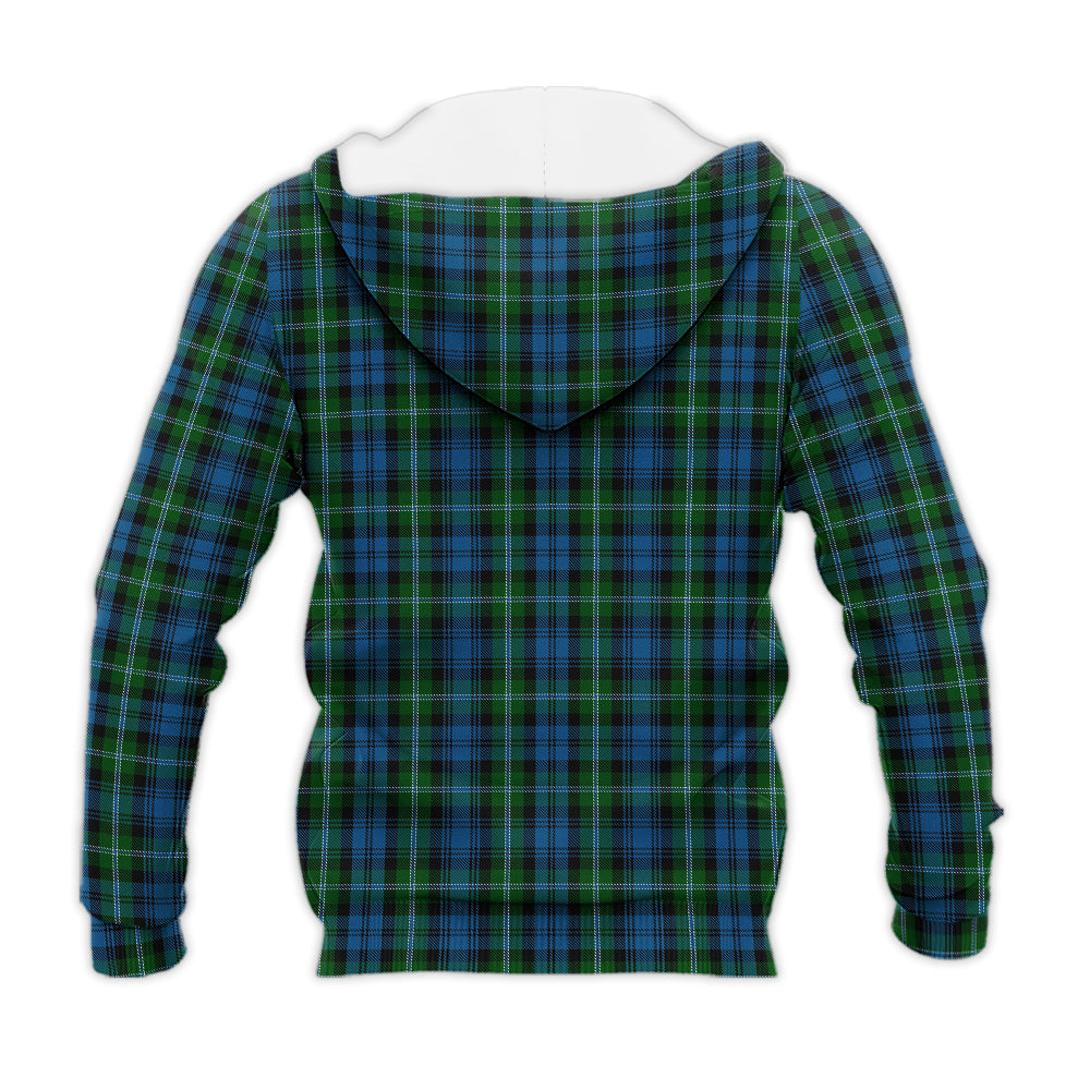 Lyon Tartan Knitted Hoodie - Tartan Vibes Clothing