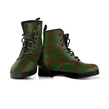 MacAlister of Glenbarr Hunting Tartan Leather Boots