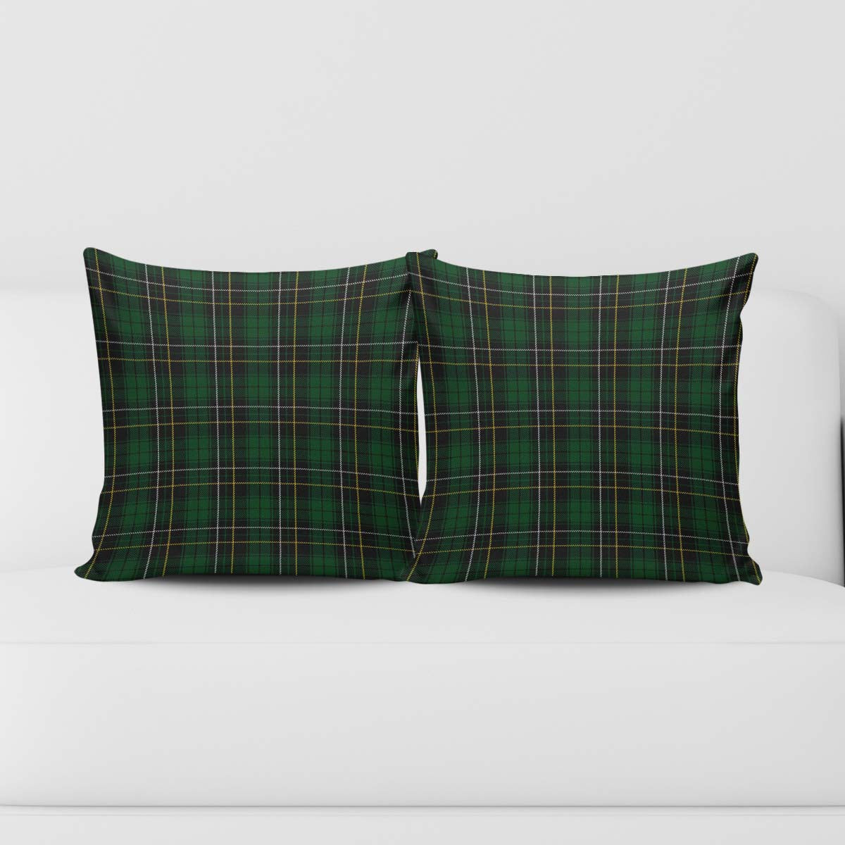 MacAlpin Tartan Pillow Cover Square Pillow Cover - Tartanvibesclothing