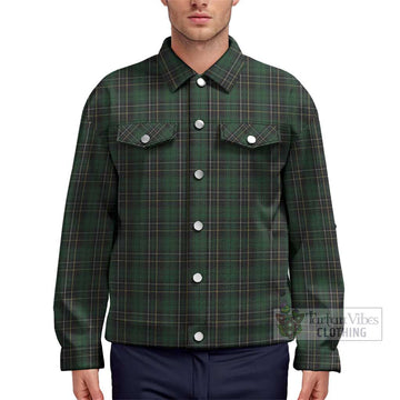 MacAlpine (MacAlpin) Tartan Unisex Lapel Cotton Jacket