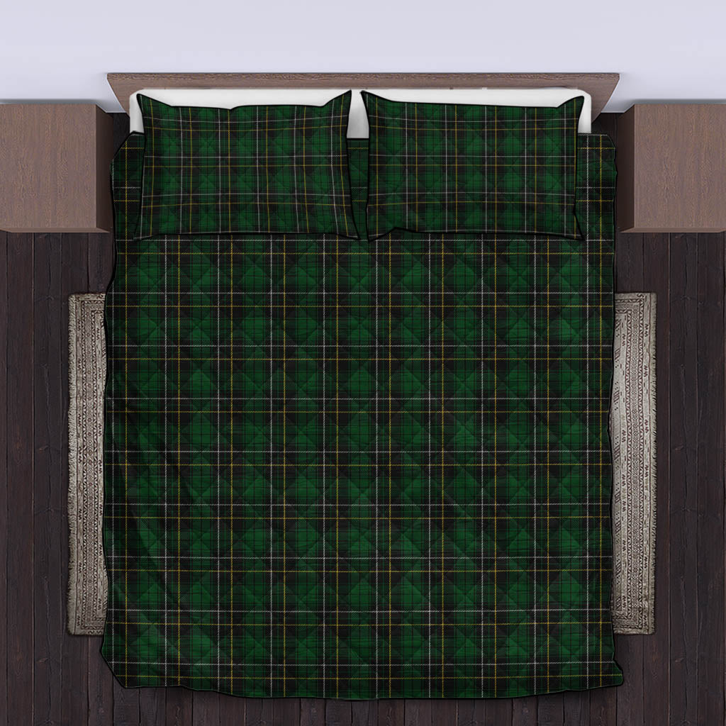 MacAlpine (MacAlpin) Tartan Quilt Bed Set King - Tartan Vibes Clothing