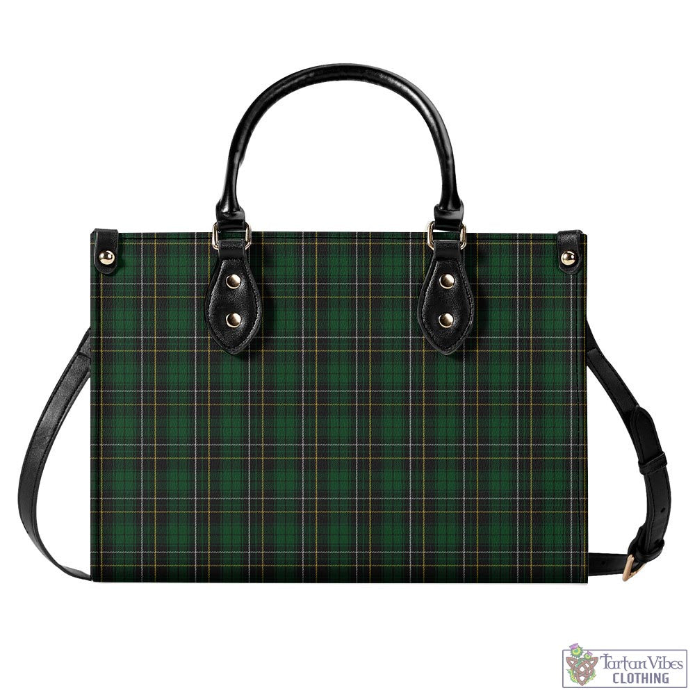 Tartan Vibes Clothing MacAlpin Tartan Luxury Leather Handbags