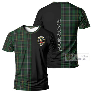 MacAlpine (MacAlpin) Tartan T-Shirt with Family Crest and Half Of Me Style Kid's Shirt - Tartan Vibes Clothing