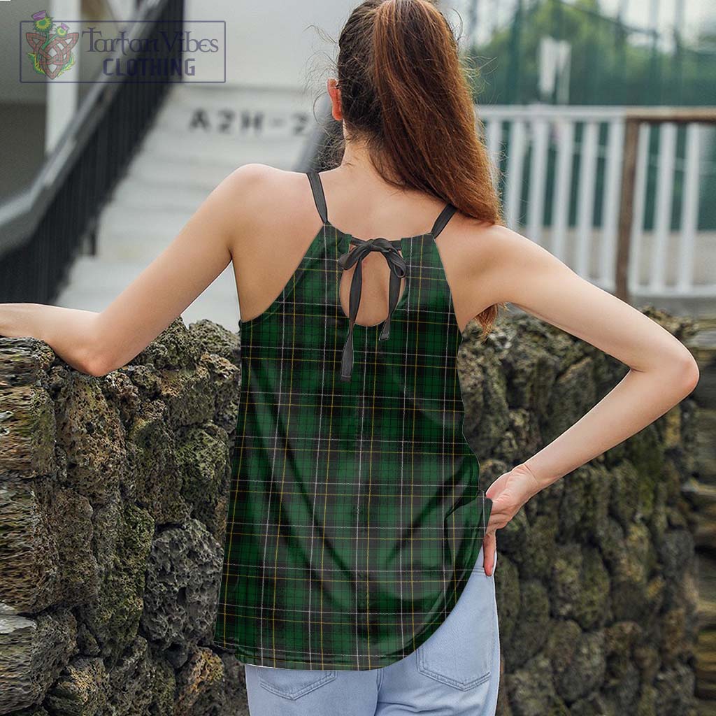 Tartan Vibes Clothing MacAlpin Tartan Loose Halter Neck Camisole