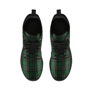 MacAlpine (MacAlpin) Tartan Leather Boots