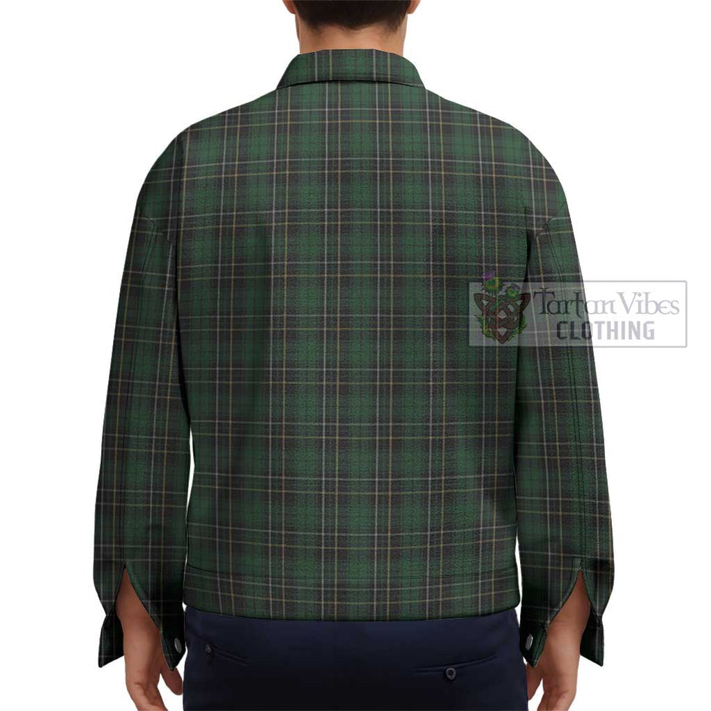 MacAlpine (MacAlpin) Tartan Unisex Lapel Cotton Jacket - Tartan Vibes Clothing