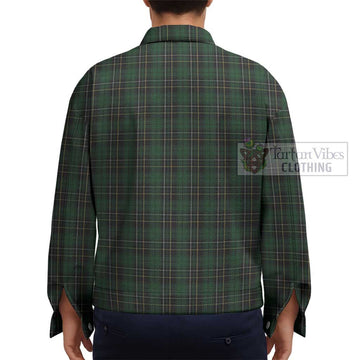 MacAlpine (MacAlpin) Tartan Unisex Lapel Cotton Jacket