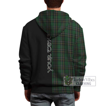 MacAlpine (MacAlpin) Tartan Hoodie with Family Crest and Half Of Me Style