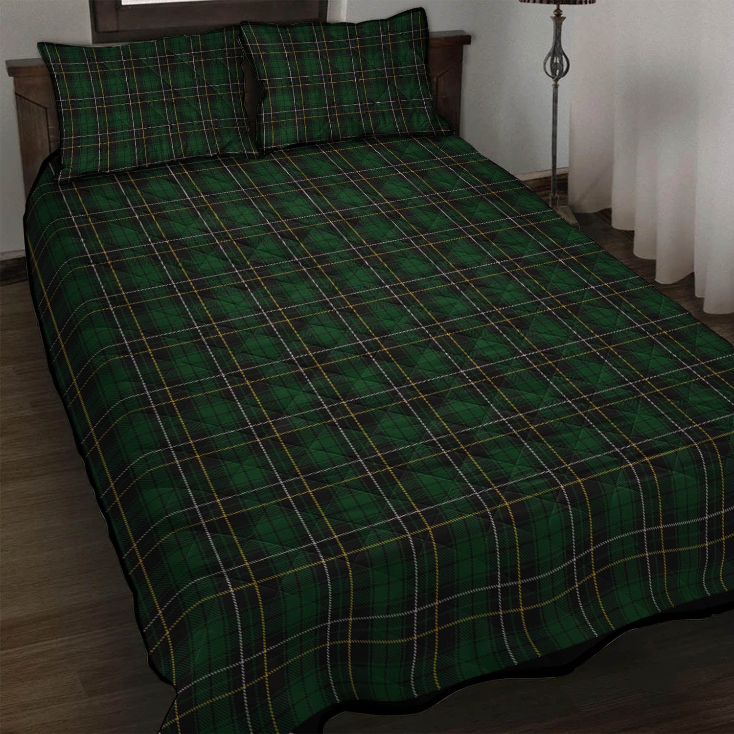 MacAlpine (MacAlpin) Tartan Quilt Bed Set - Tartan Vibes Clothing