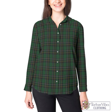 MacAlpine (MacAlpin) Tartan Women's Casual Shirt