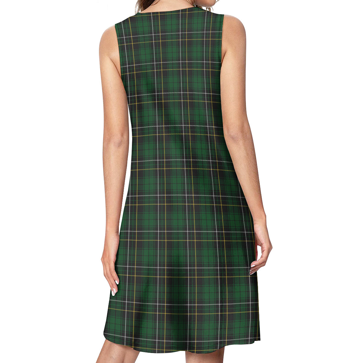 MacAlpin Tartan Womens Casual Dresses - Tartanvibesclothing