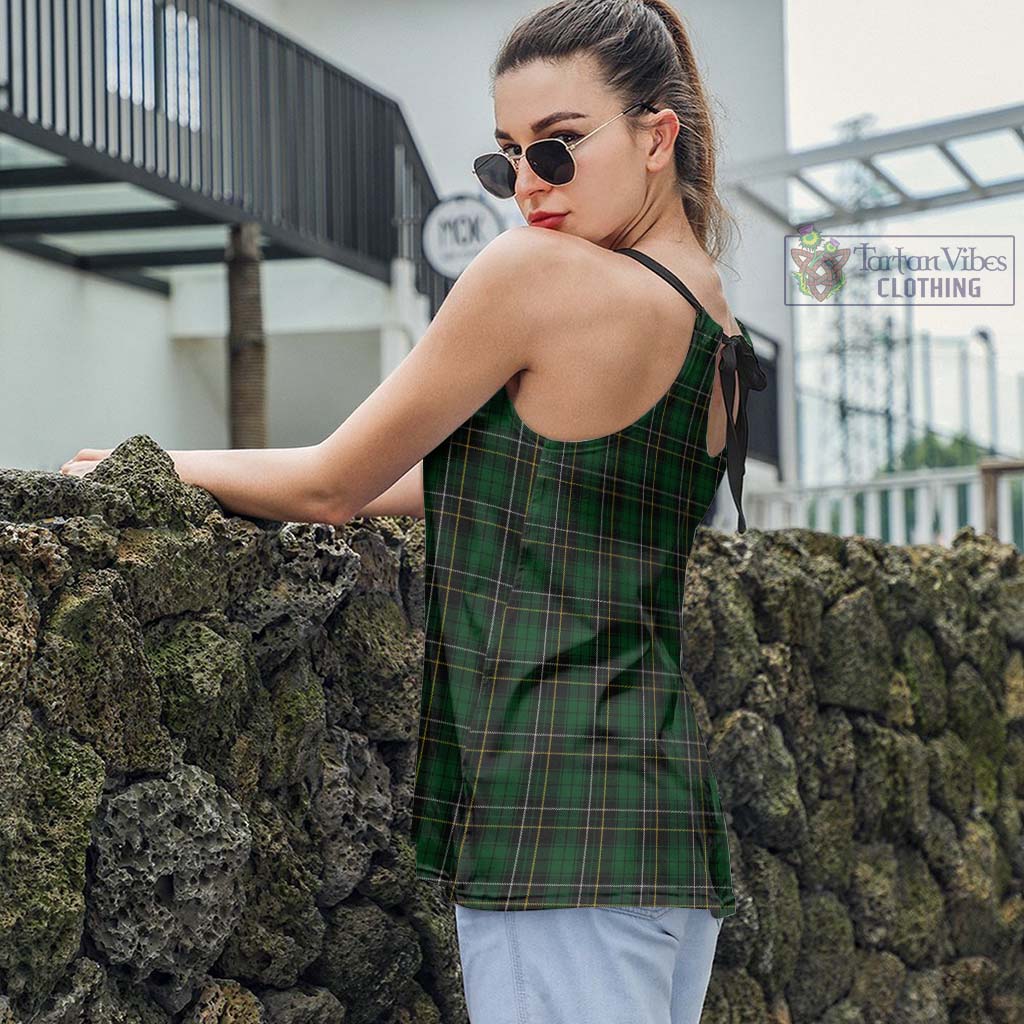 Tartan Vibes Clothing MacAlpin Tartan Loose Halter Neck Camisole