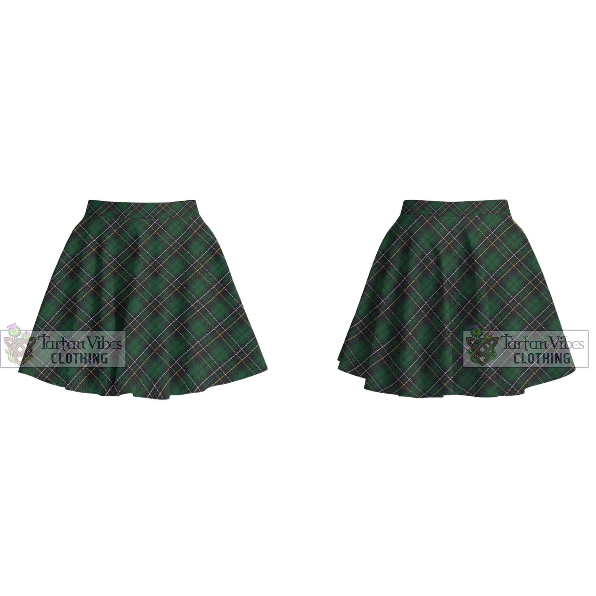 Tartan Vibes Clothing MacAlpin Tartan Women's Plated Mini Skirt