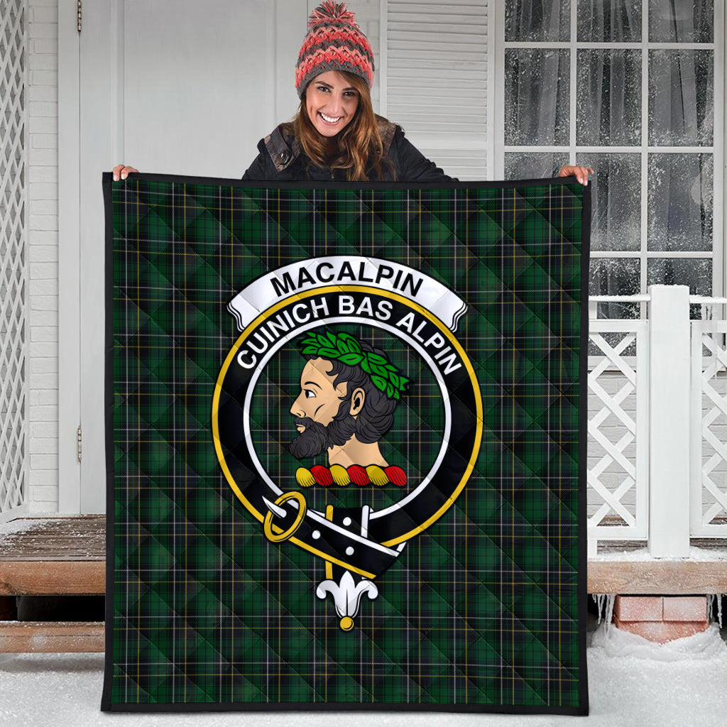 macalpin-tartan-quilt-with-family-crest