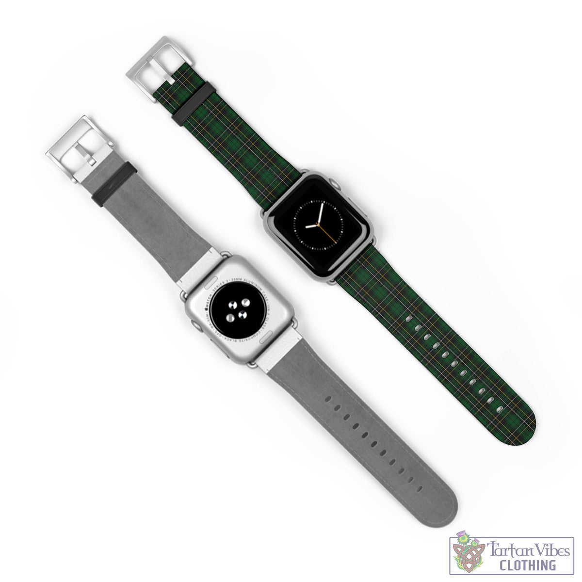 MacAlpine (MacAlpin) Tartan Watch Band - Tartan Vibes Clothing