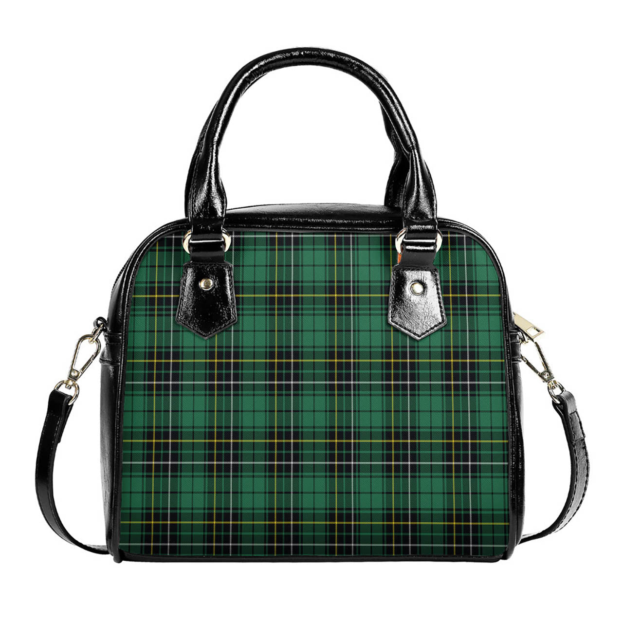 MacAlpin Ancient Tartan Shoulder Handbags One Size 6*25*22 cm - Tartanvibesclothing