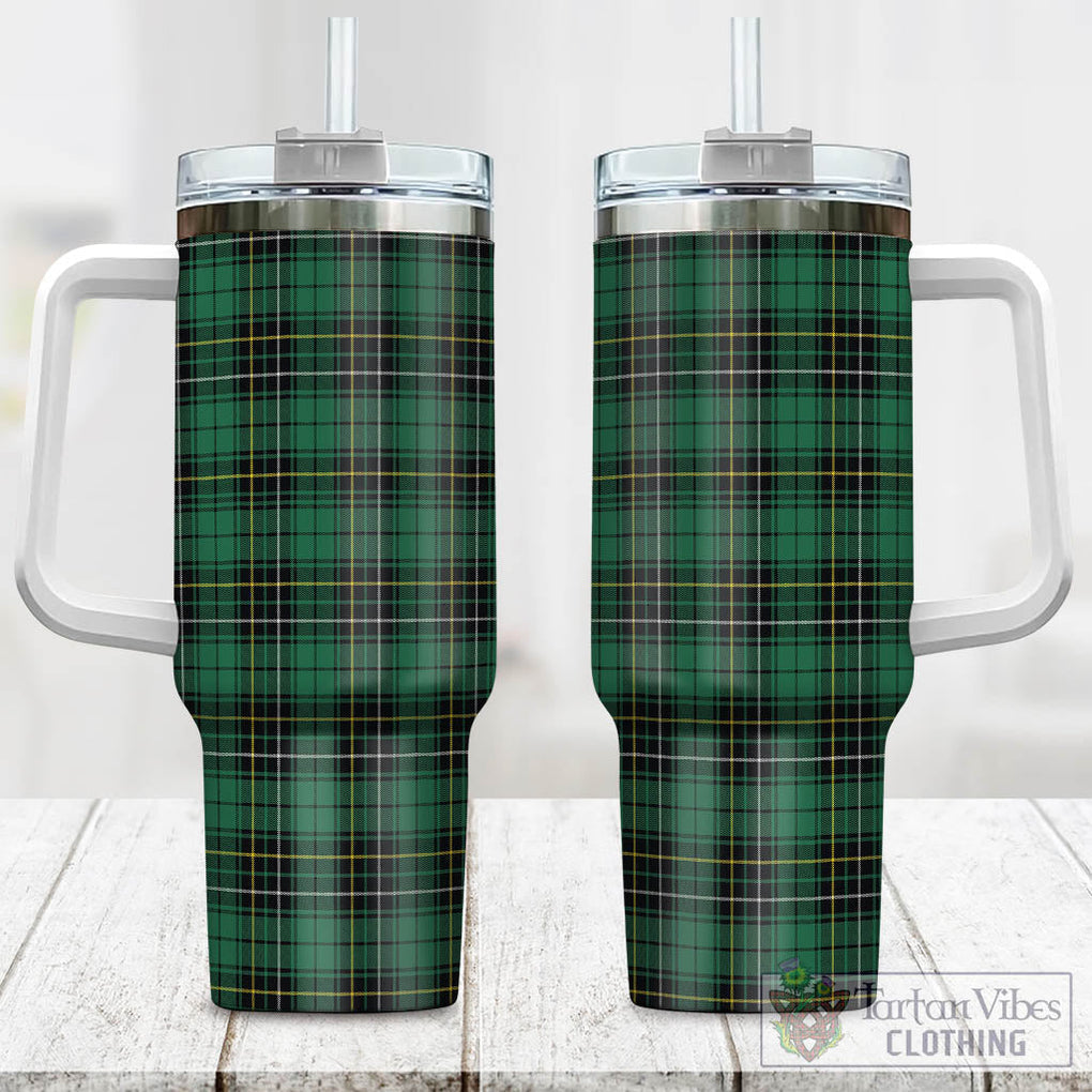 Tartan Vibes Clothing MacAlpin Ancient Tartan Tumbler with Handle