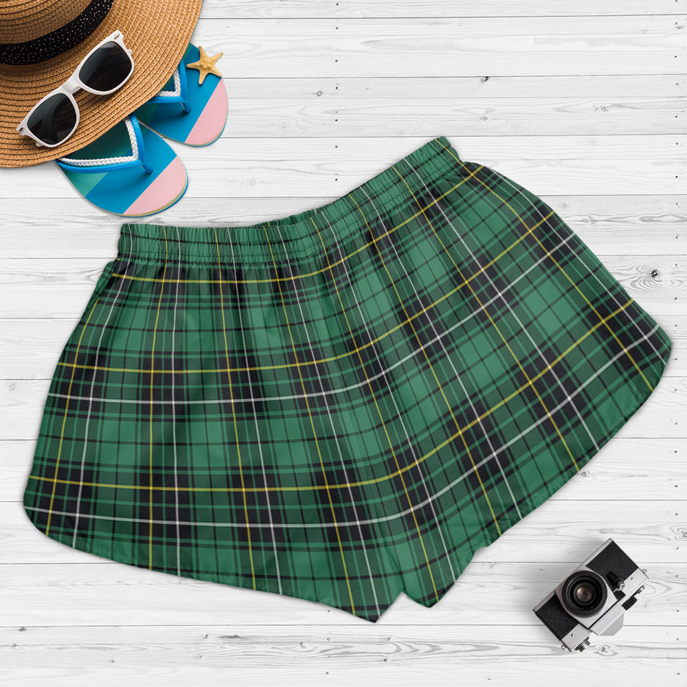 macalpin-ancient-tartan-womens-shorts-with-family-crest