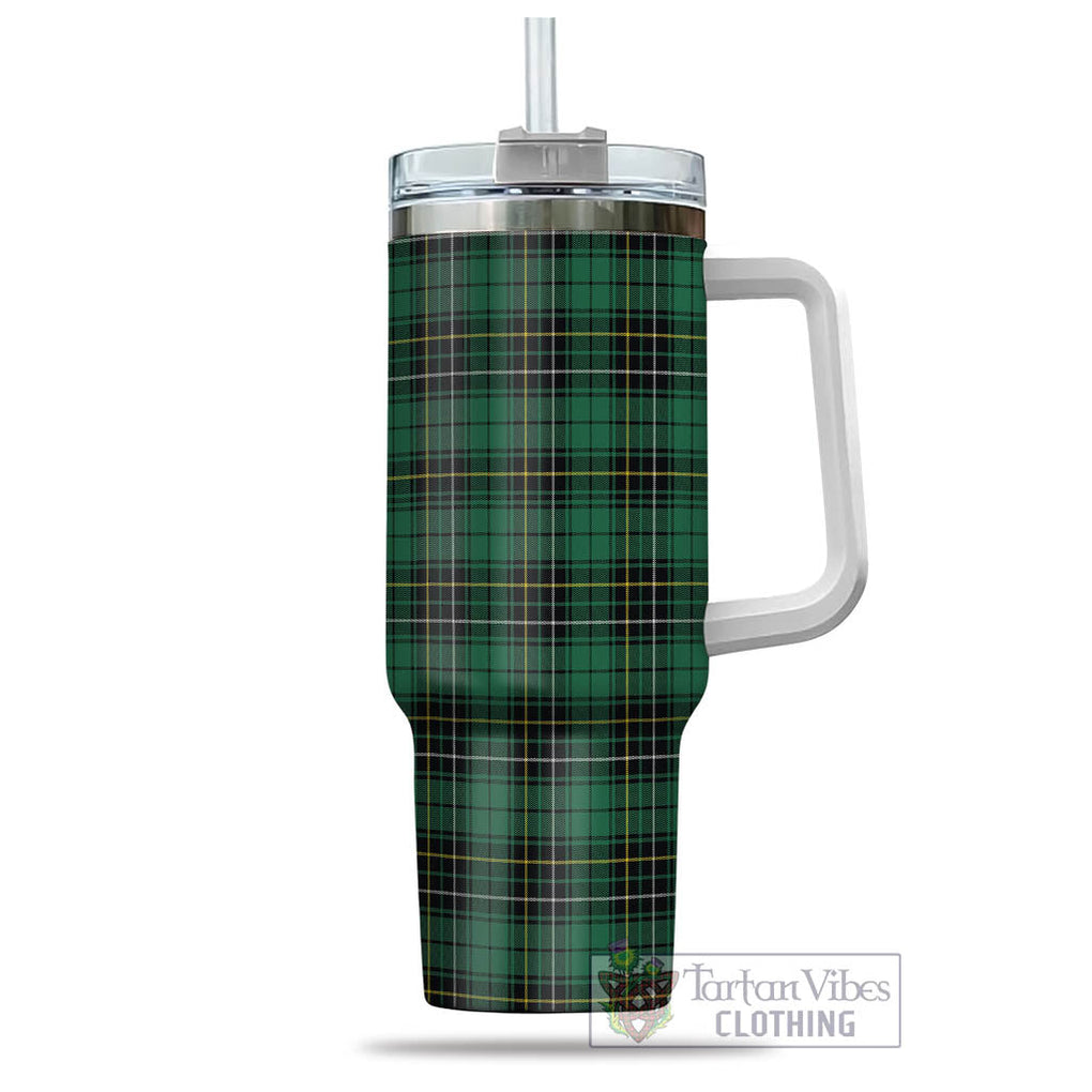 Tartan Vibes Clothing MacAlpin Ancient Tartan Tumbler with Handle