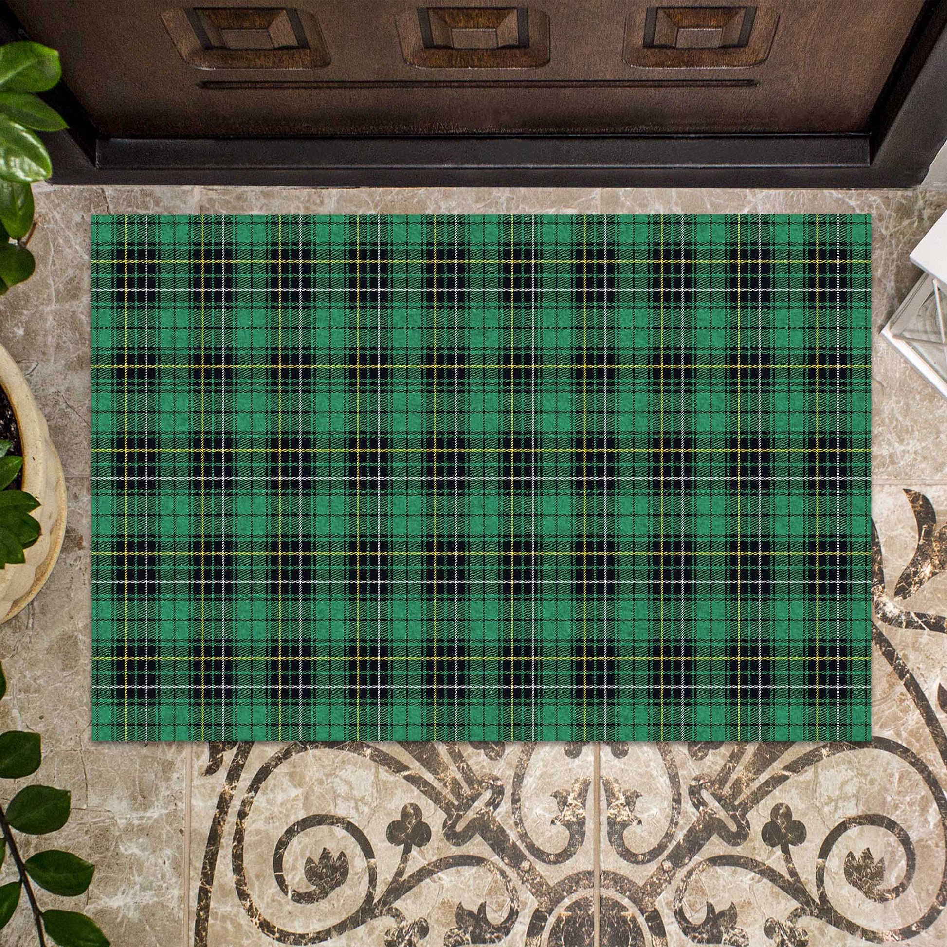 MacAlpin Ancient Tartan Door Mat - Tartanvibesclothing