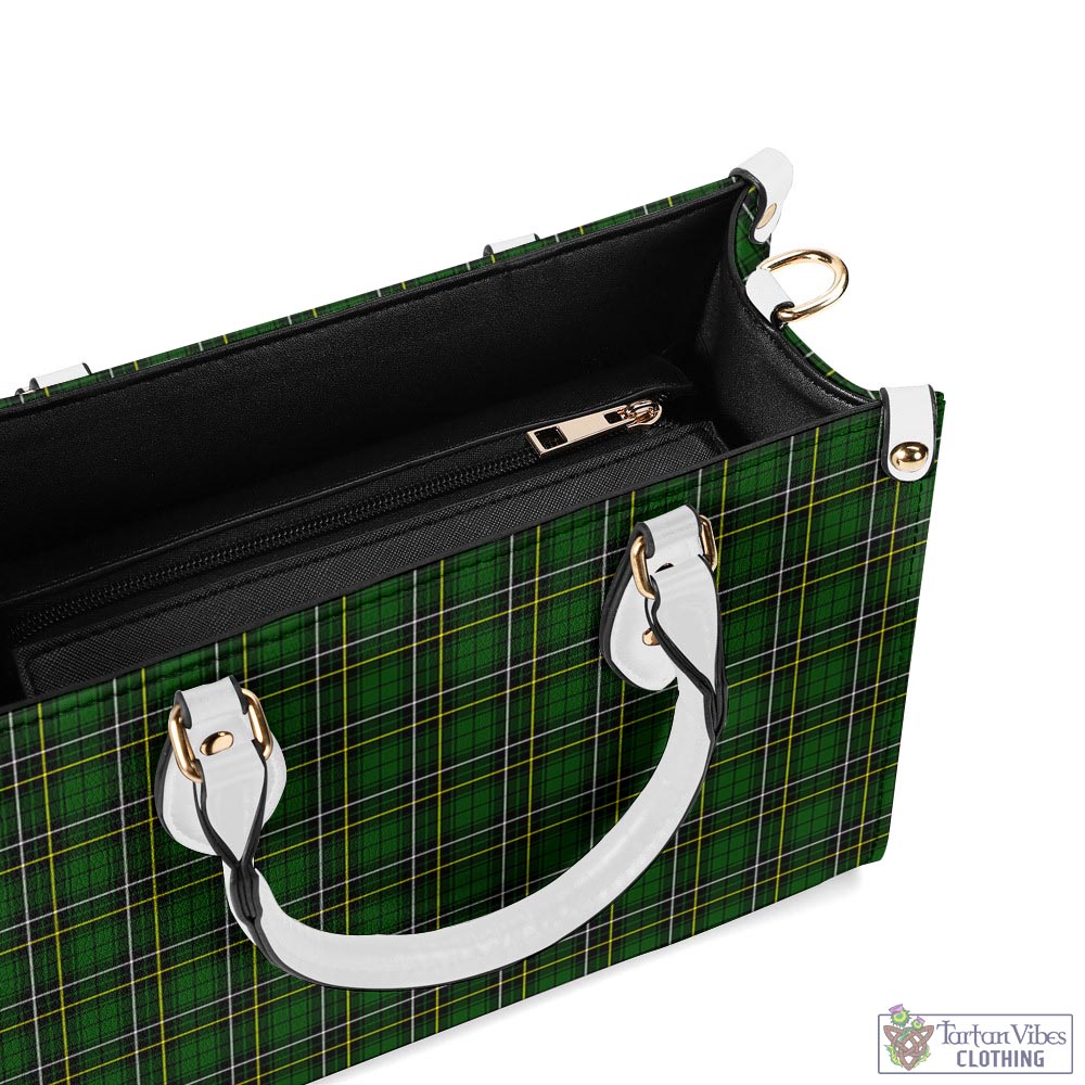 Tartan Vibes Clothing MacAlpin Modern Tartan Luxury Leather Handbags