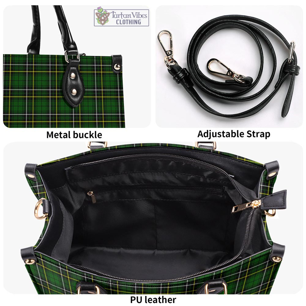 Tartan Vibes Clothing MacAlpin Modern Tartan Luxury Leather Handbags