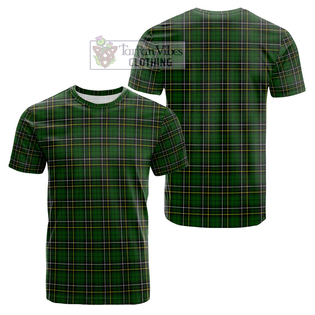 MacAlpin Modern Tartan Cotton T-Shirt Kid's Shirt - Tartanvibesclothing Shop