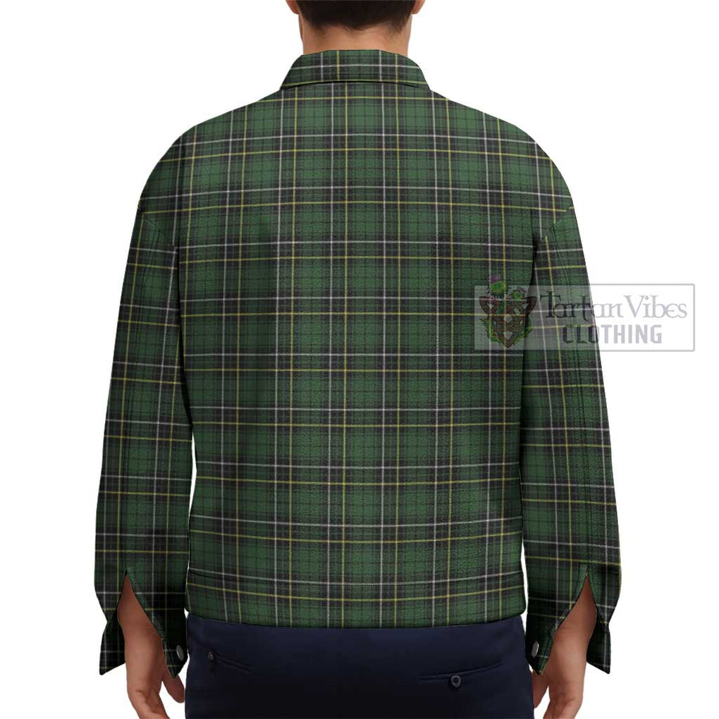 MacAlpin Modern Tartan Unisex Lapel Cotton Jacket - Tartan Vibes Clothing