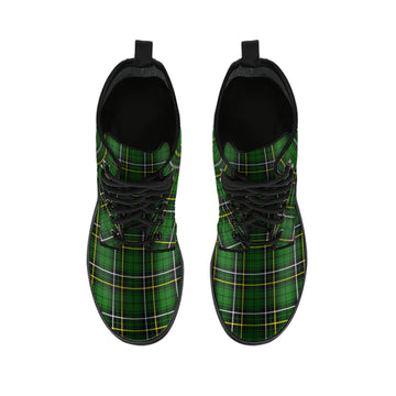 MacAlpin Modern Tartan Leather Boots