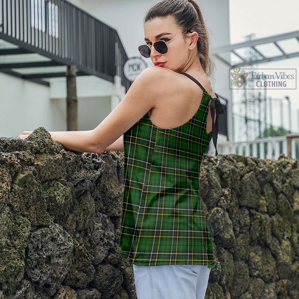 Tartan Vibes Clothing MacAlpin Modern Tartan Loose Halter Neck Camisole