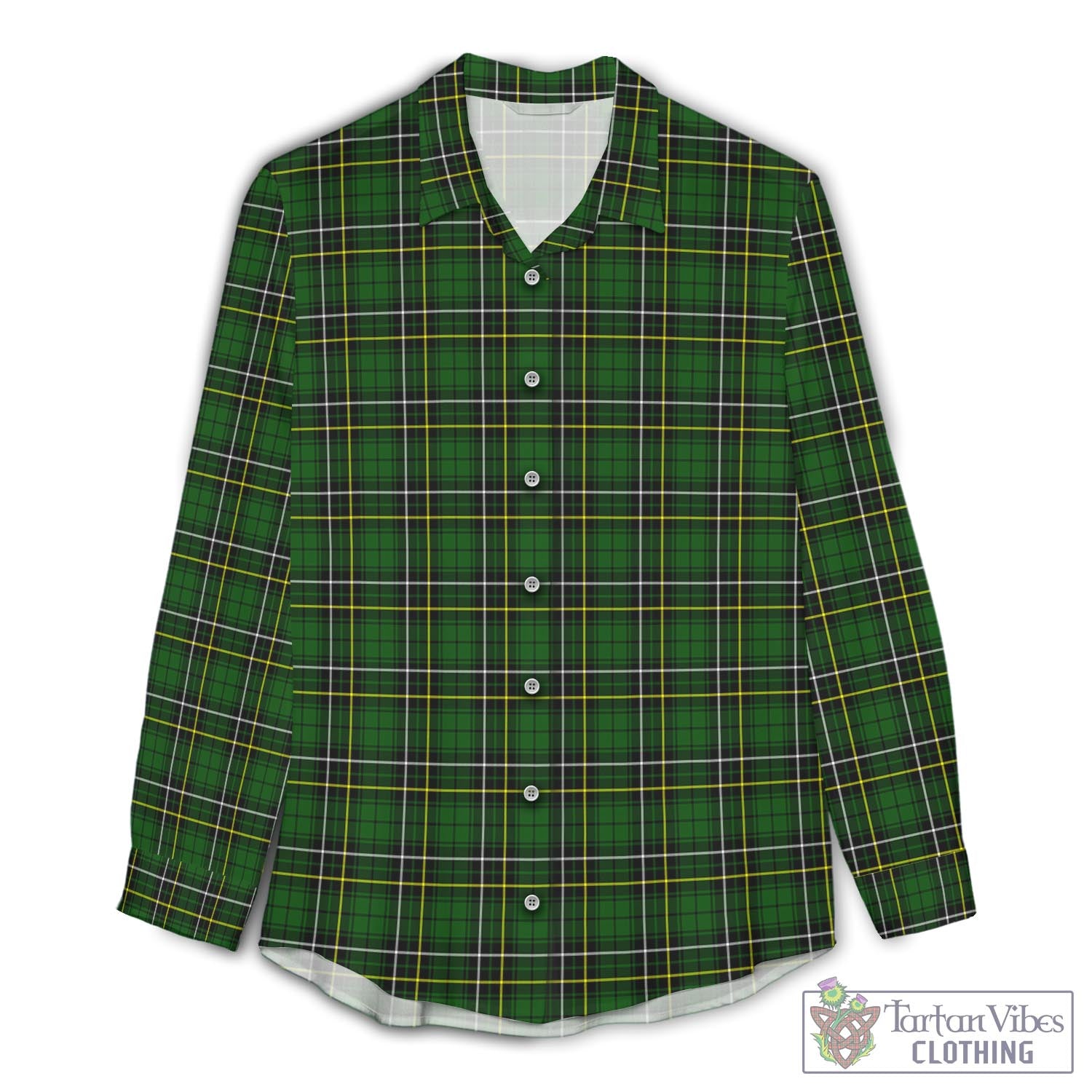 MacAlpin Modern Tartan Womens Casual Shirt