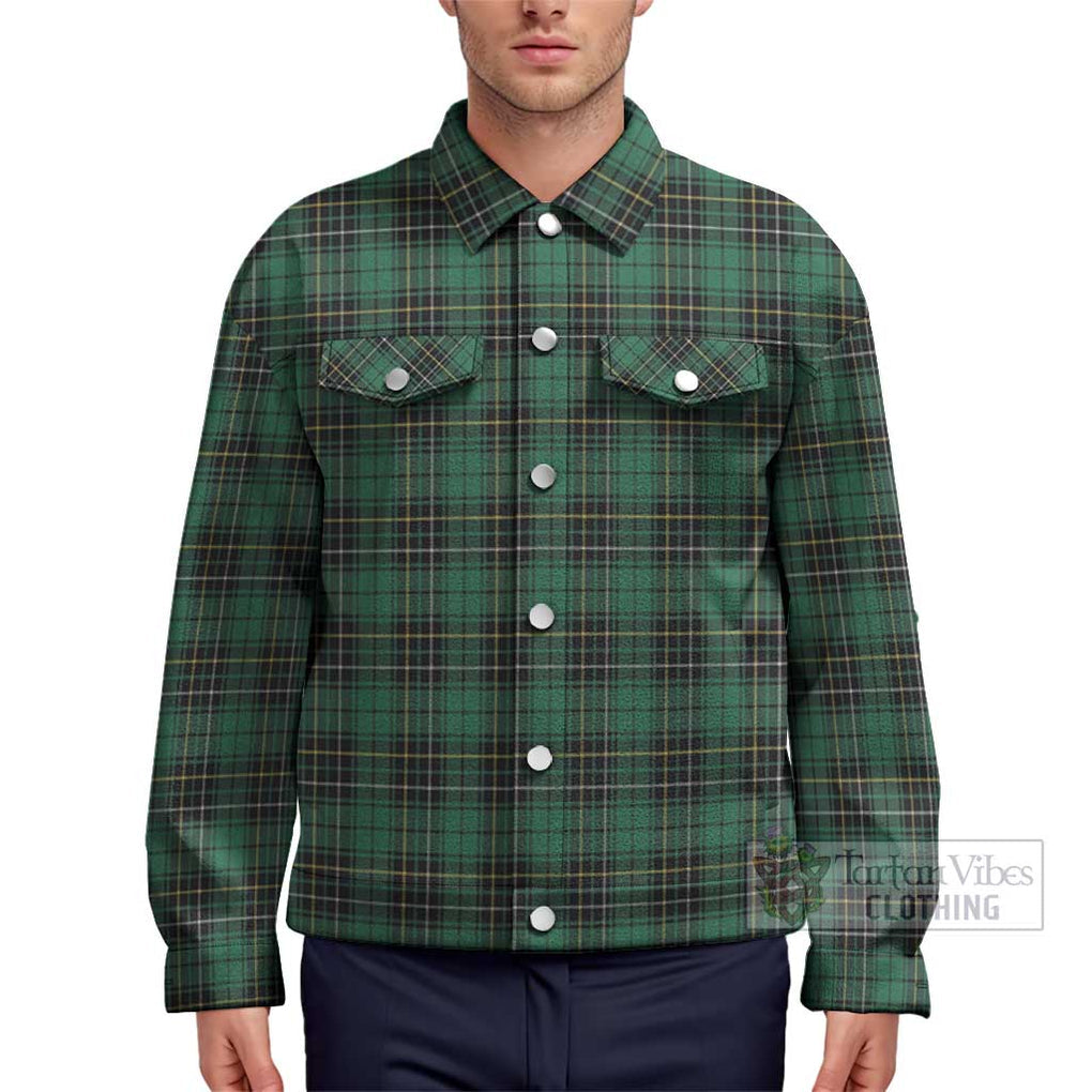 MacAlpine Ancient Tartan Unisex Lapel Cotton Jacket Unisex - Tartan Vibes Clothing