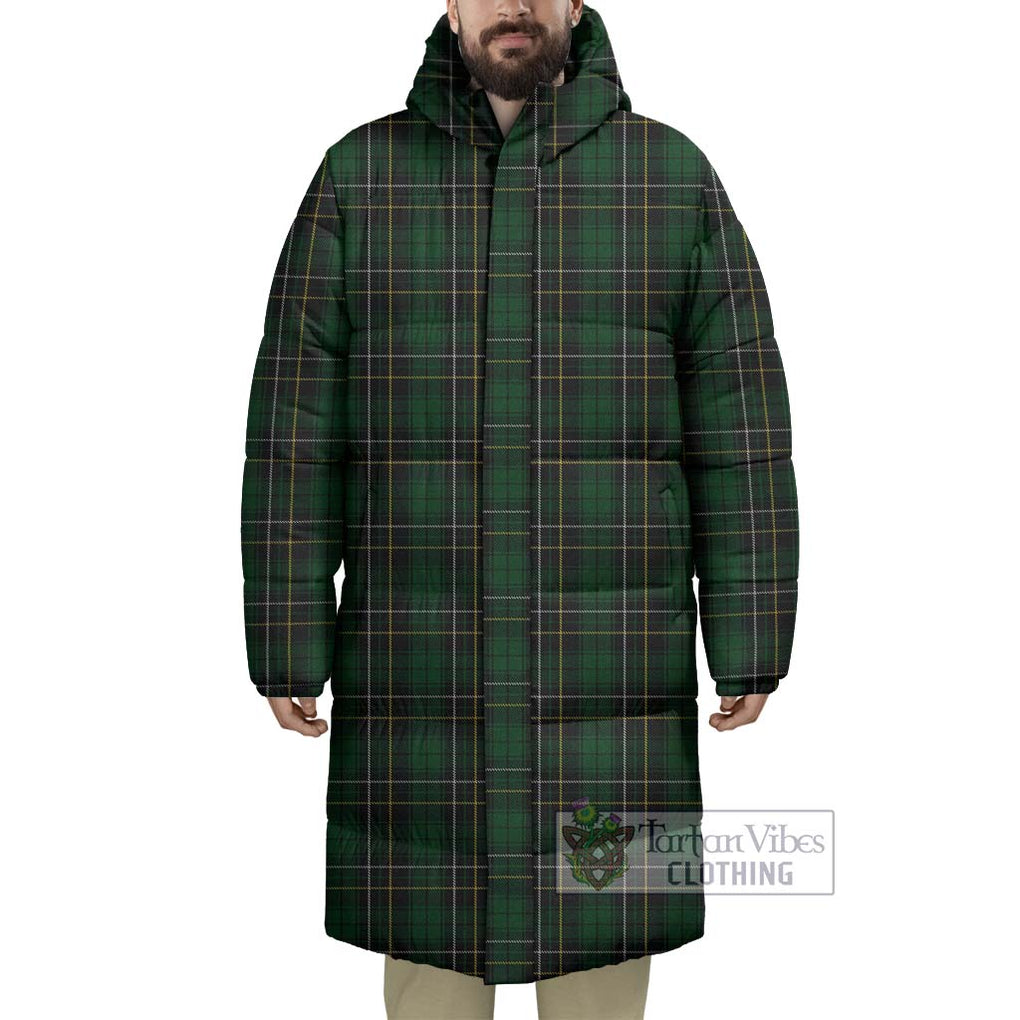 Tartan Vibes Clothing MacAlpine (MacAlpin) Tartan Long Down Jacket