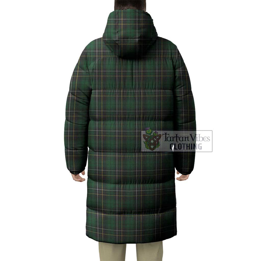 Tartan Vibes Clothing MacAlpine (MacAlpin) Tartan Long Down Jacket