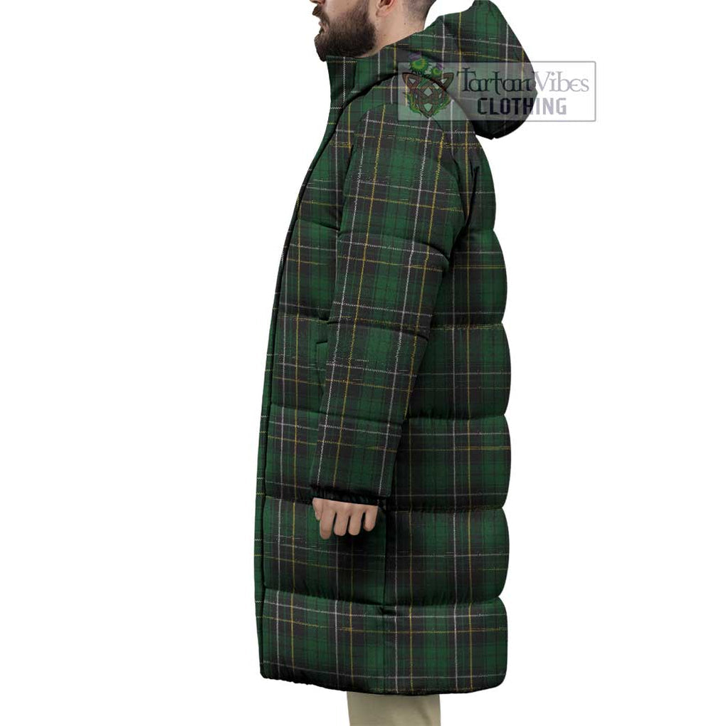 Tartan Vibes Clothing MacAlpine (MacAlpin) Tartan Long Down Jacket