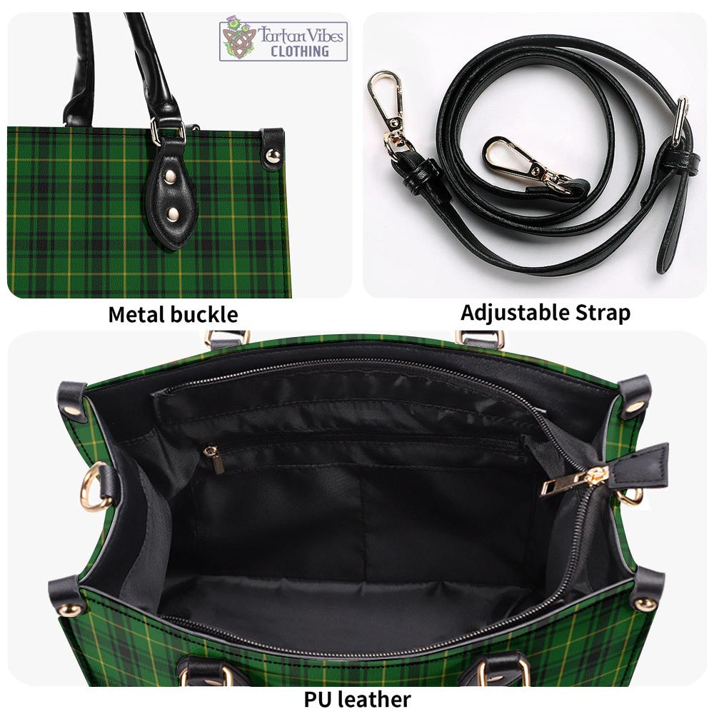 Tartan Vibes Clothing MacArthur Tartan Luxury Leather Handbags