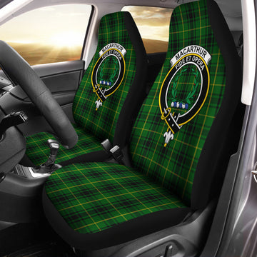 MacArthur (McArthur) Tartan Car Seat Cover with Family Crest One Size - Tartan Vibes Clothing