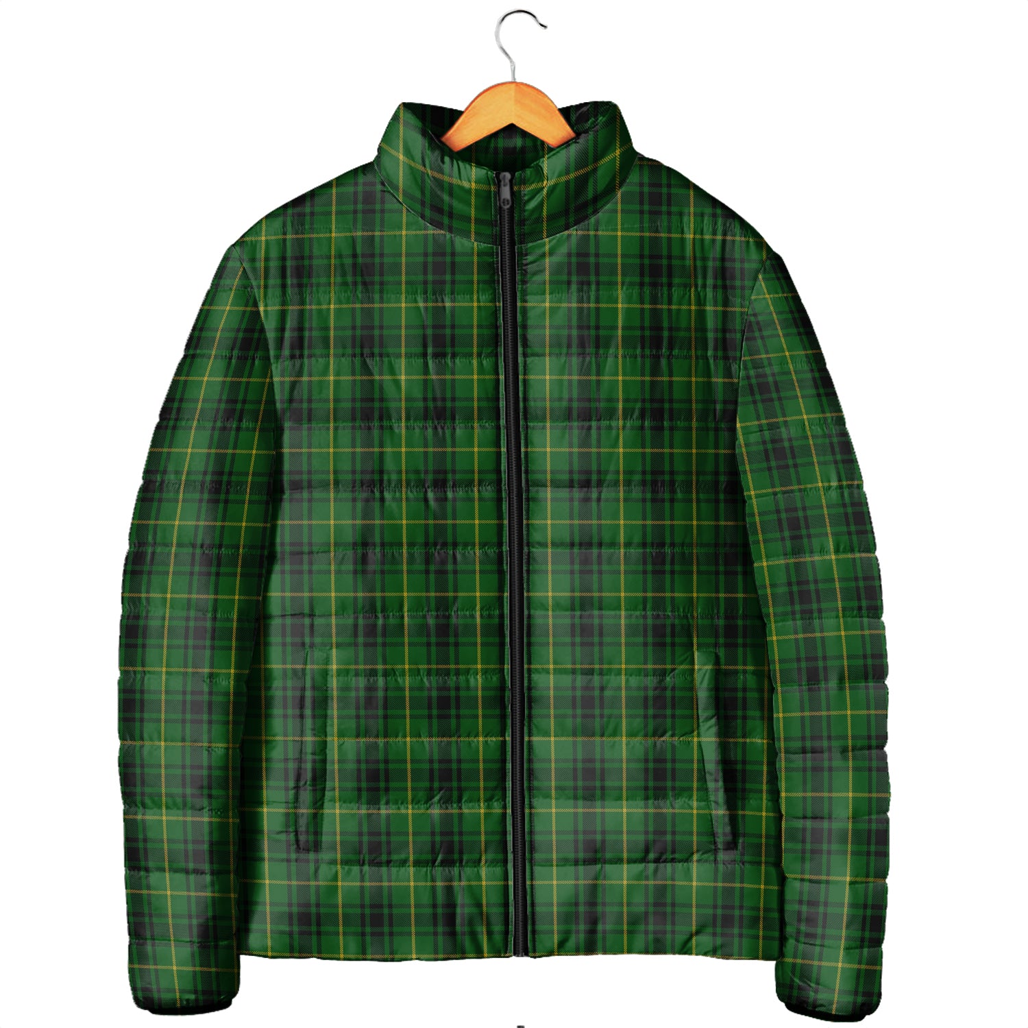 MacArthur (McArthur) Tartan Padded Jacket Men's Padded Jacket - Tartan Vibes Clothing