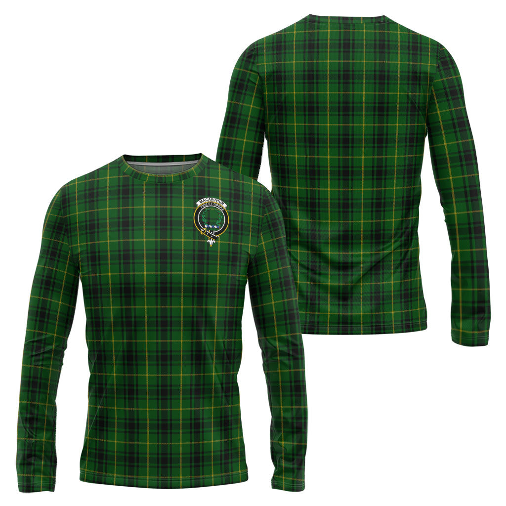 macarthur-tartan-long-sleeve-t-shirt-with-family-crest