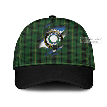 MacArthur (McArthur) Tartan Classic Cap with Family Crest In Me Style